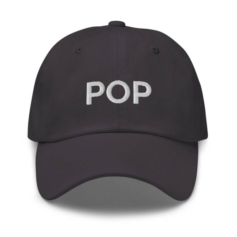 Pop Hat - Dark Grey