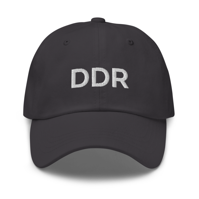 Ddr Hat - Dark Grey