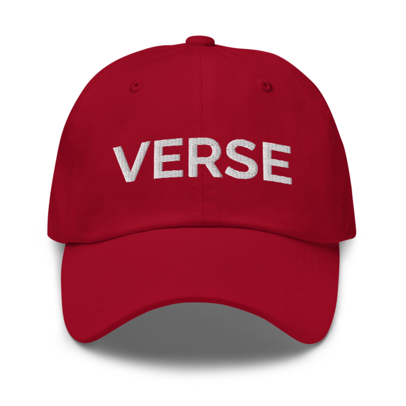 Verse Hat - Cranberry