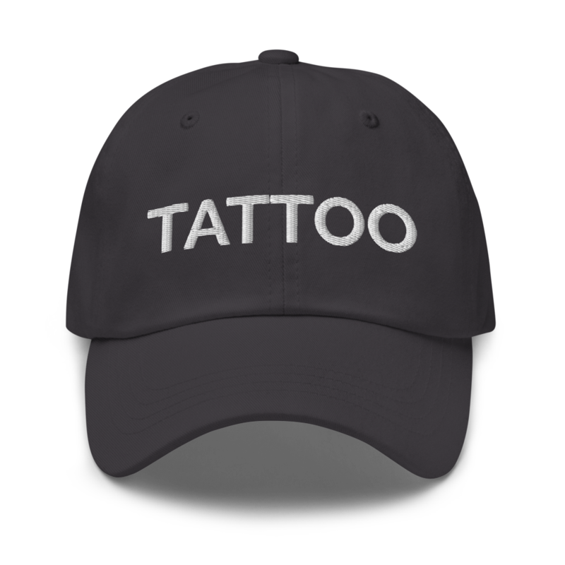 Tattoo Hat - Dark Grey