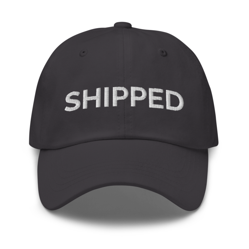 Shipped Hat - Dark Grey