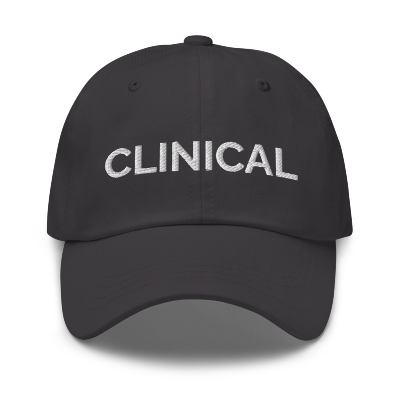 Clinical Hat - Dark Grey