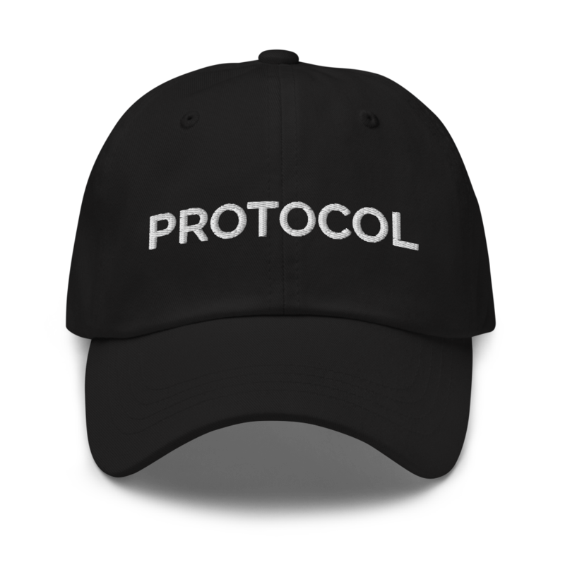 Protocol Hat - Black