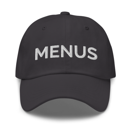 Menus Hat - Dark Grey
