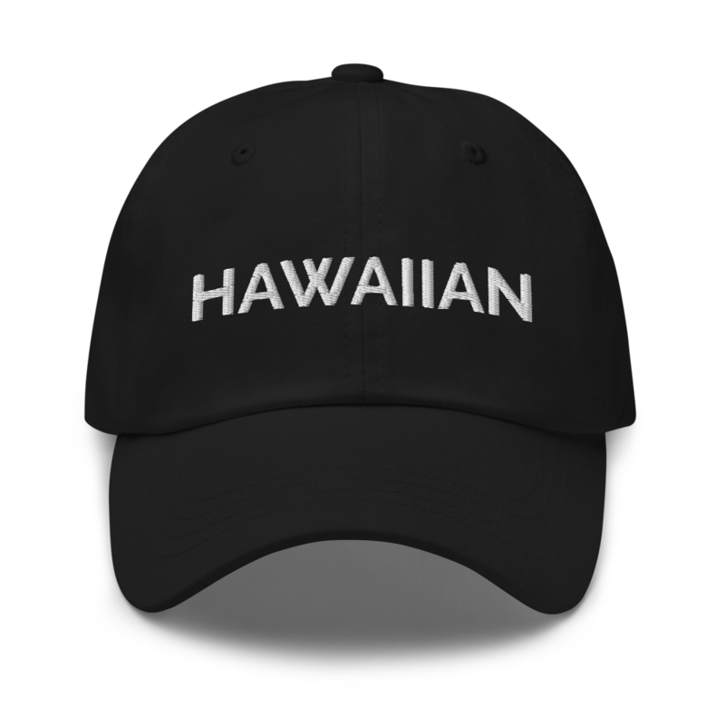 Hawaiian Hat - Black