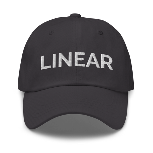 Linear Hat - Dark Grey