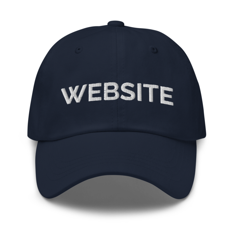 Website Hat - Navy