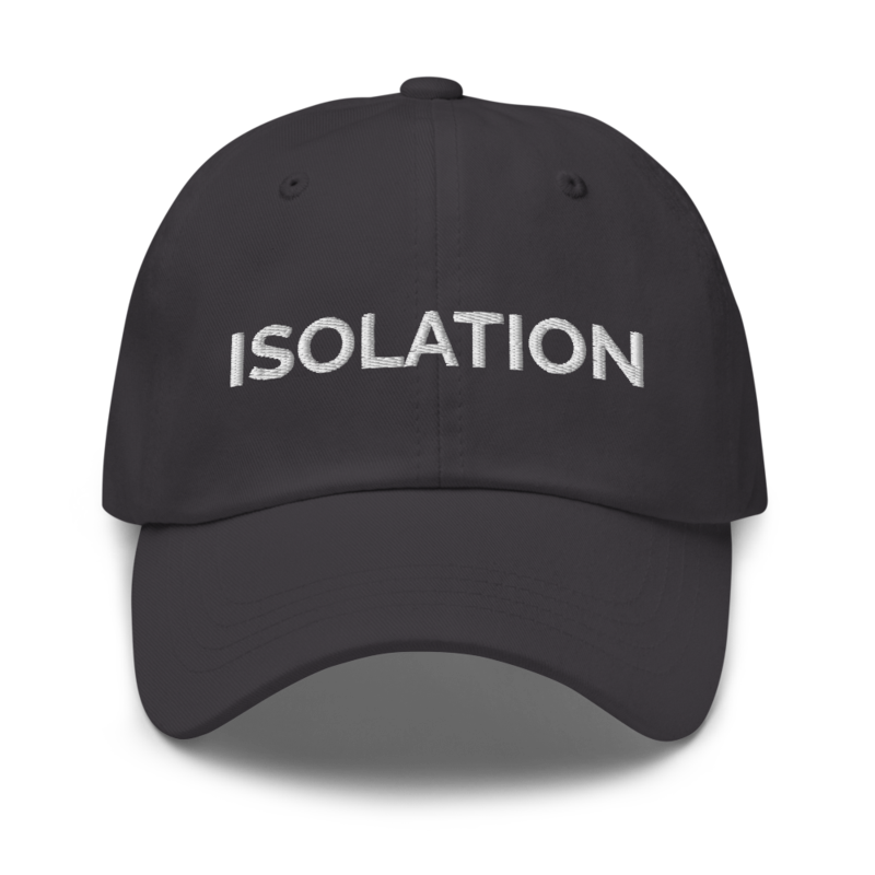 Isolation Hat - Dark Grey