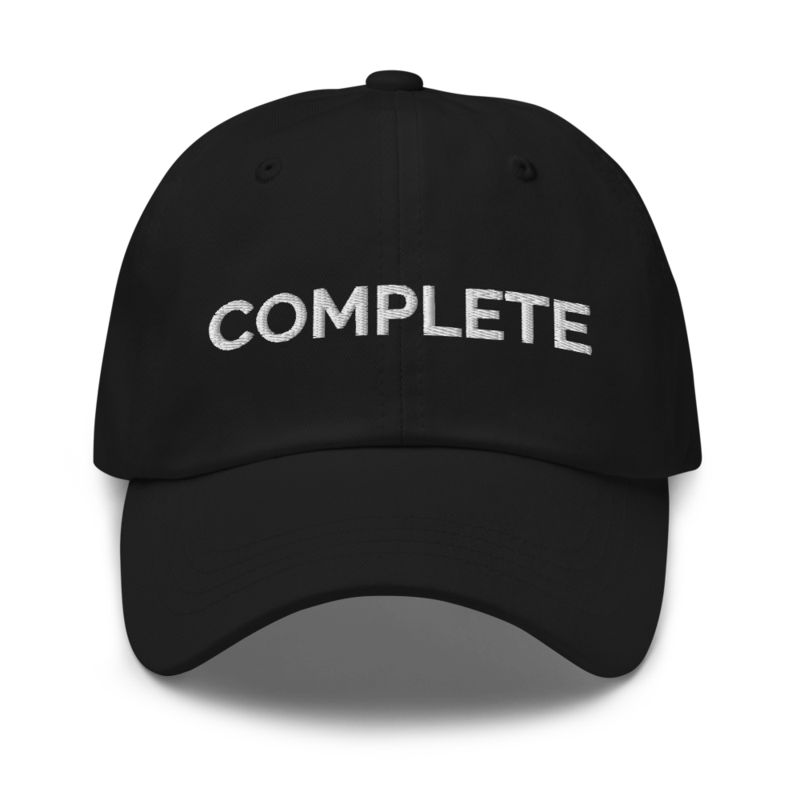 Complete Hat - Black