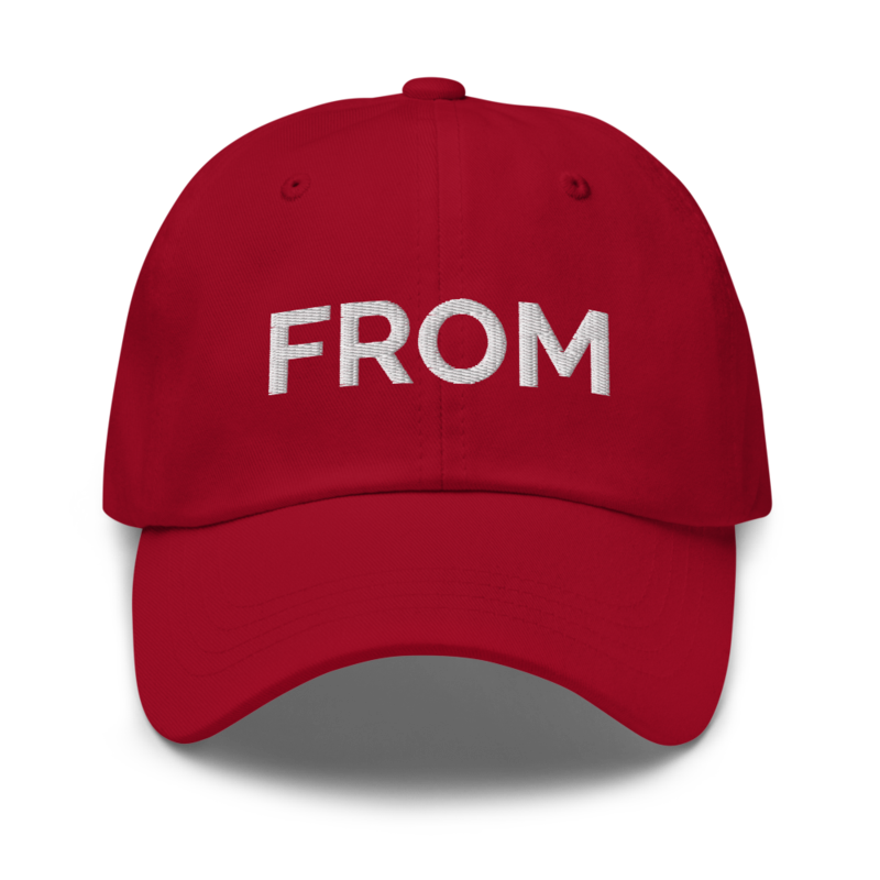 From Hat - Cranberry