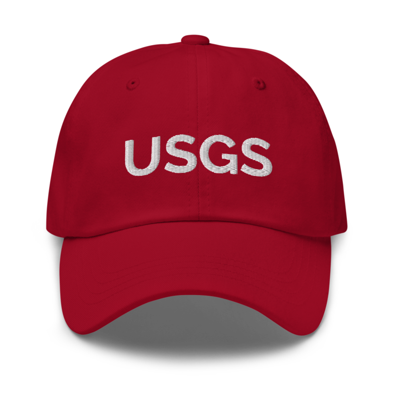 Usgs Hat - Cranberry
