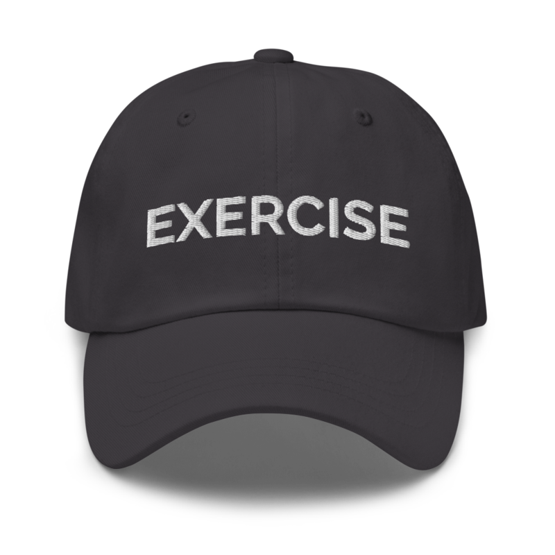 Exercise Hat - Dark Grey