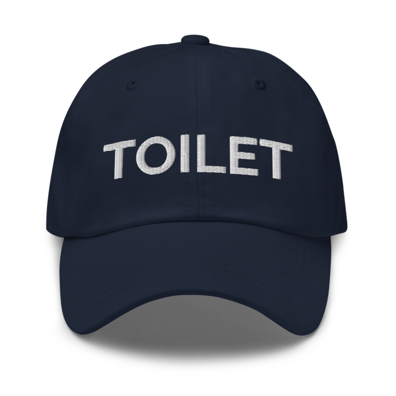 Toilet Hat - Navy