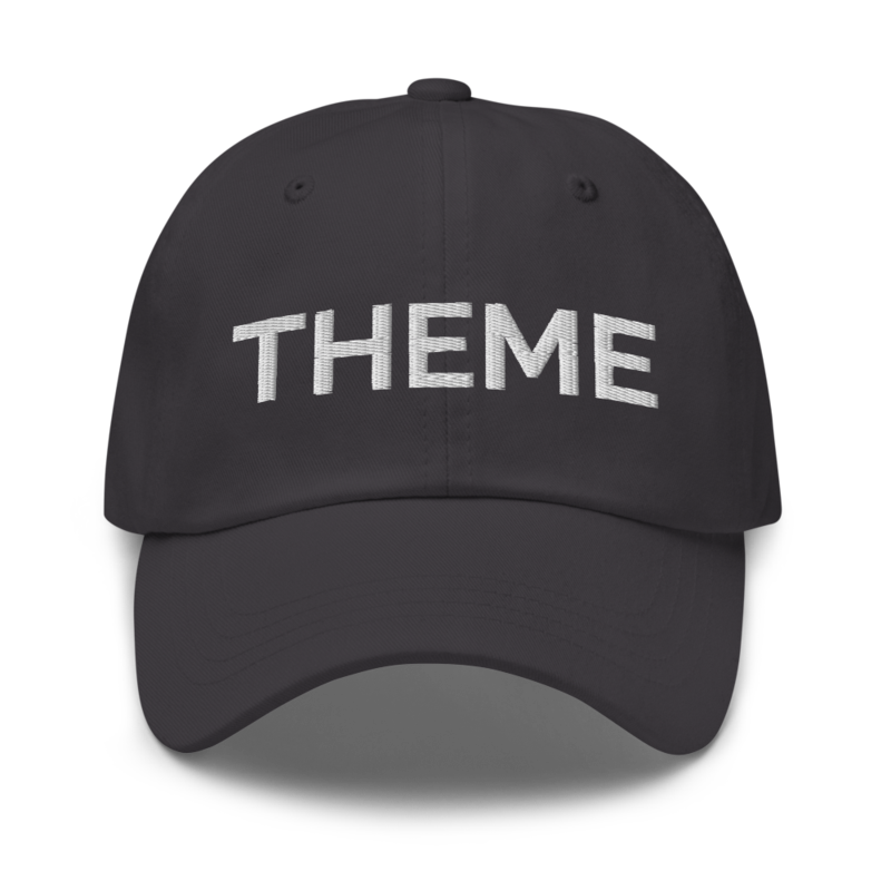 Theme Hat - Dark Grey