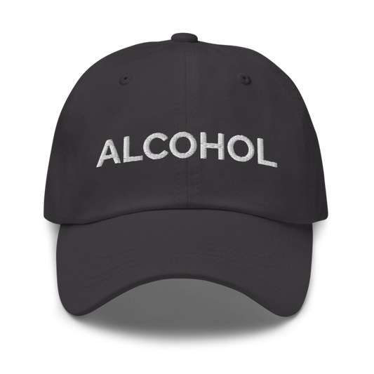 Alcohol Hat - Dark Grey