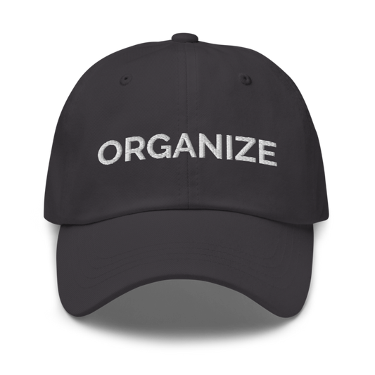 Organize Hat - Dark Grey