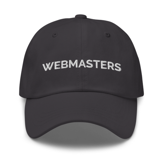 Webmasters Hat - Dark Grey