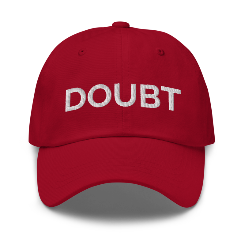 Doubt Hat - Cranberry
