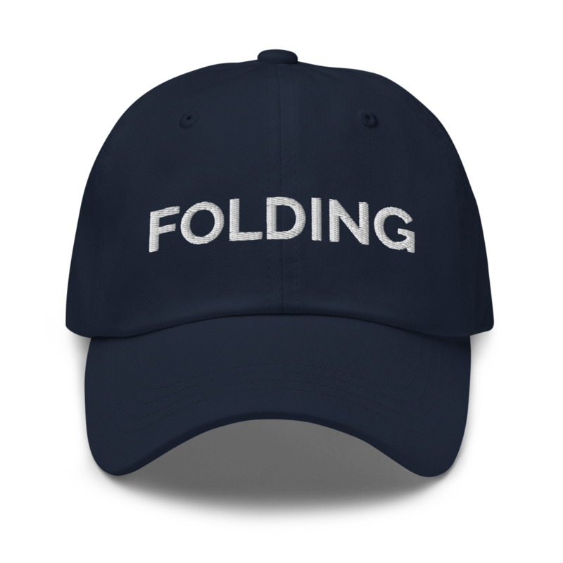 Folding Hat - Navy