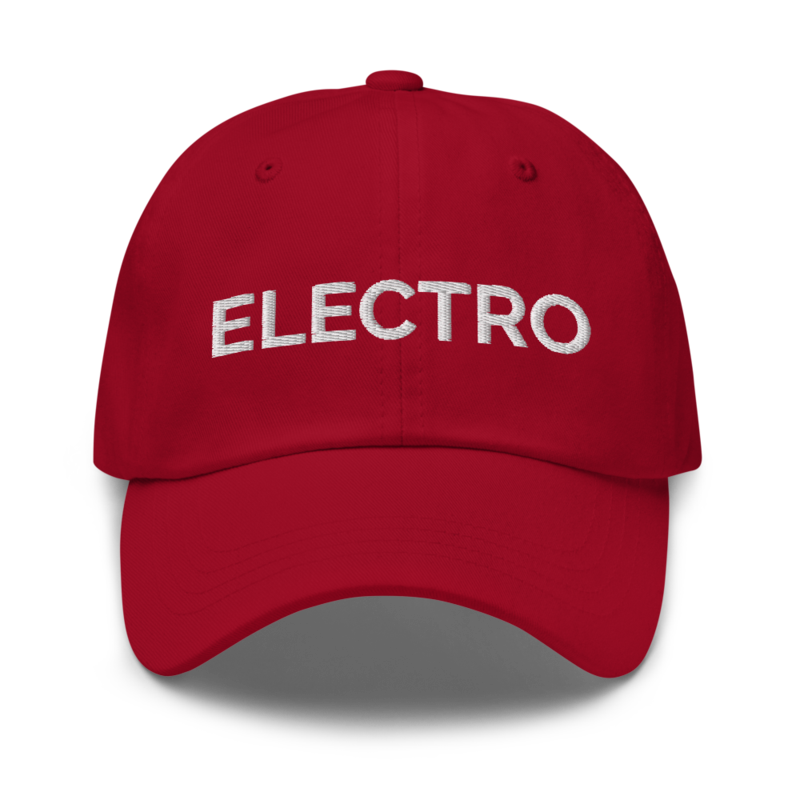 Electro Hat - Cranberry