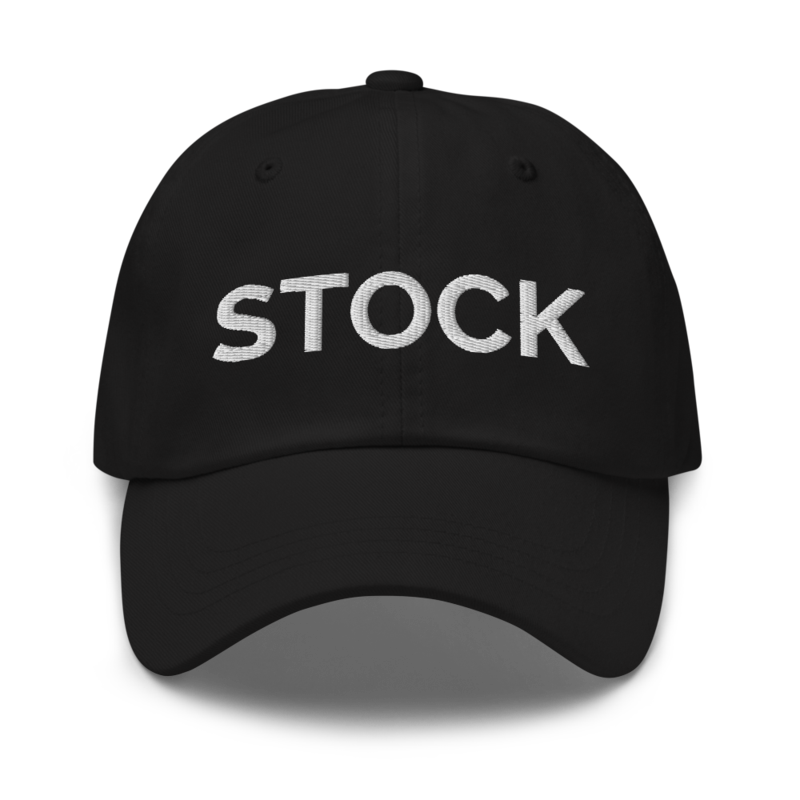 Stock Hat - Black