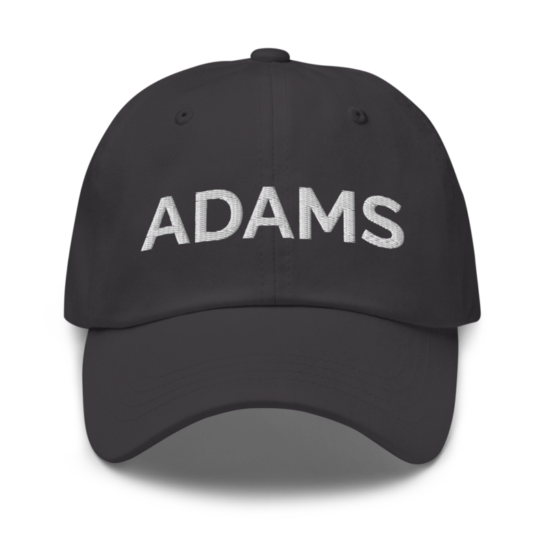 Adams Hat - Dark Grey
