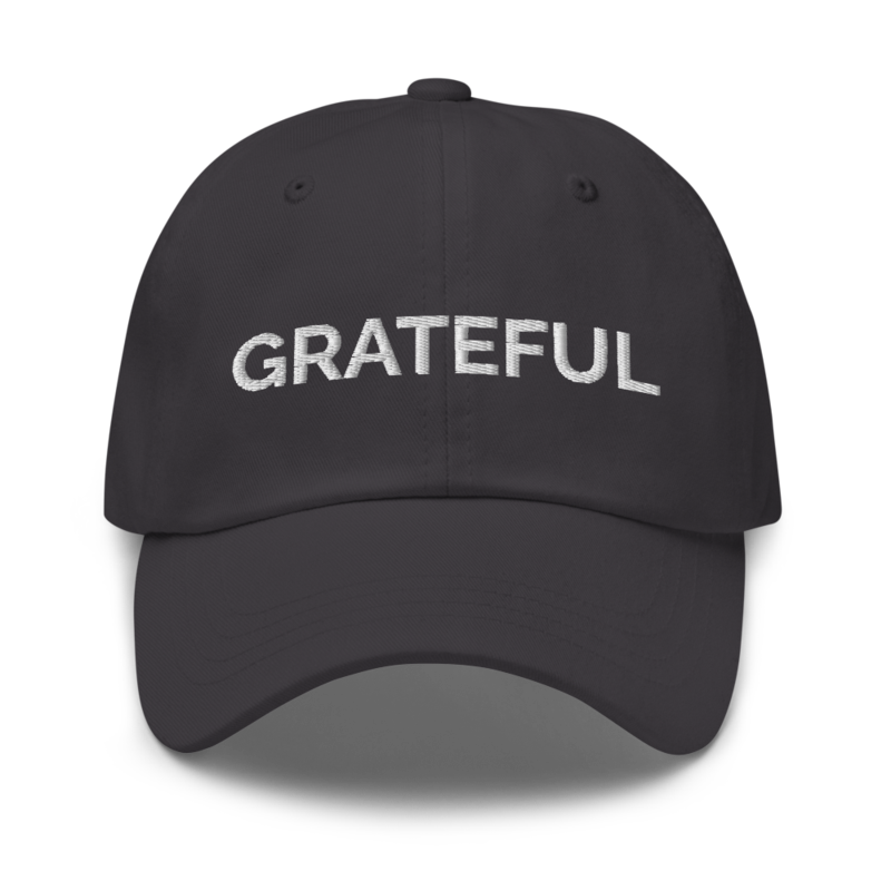 Grateful Hat - Dark Grey
