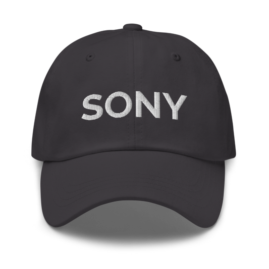 Sony Hat - Dark Grey