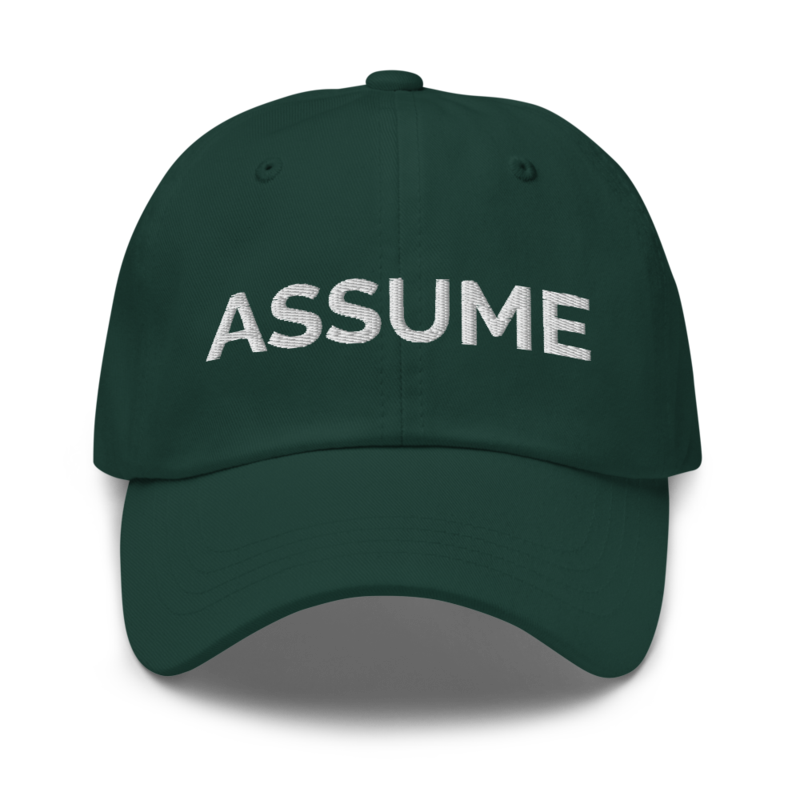 Assume Hat - Spruce