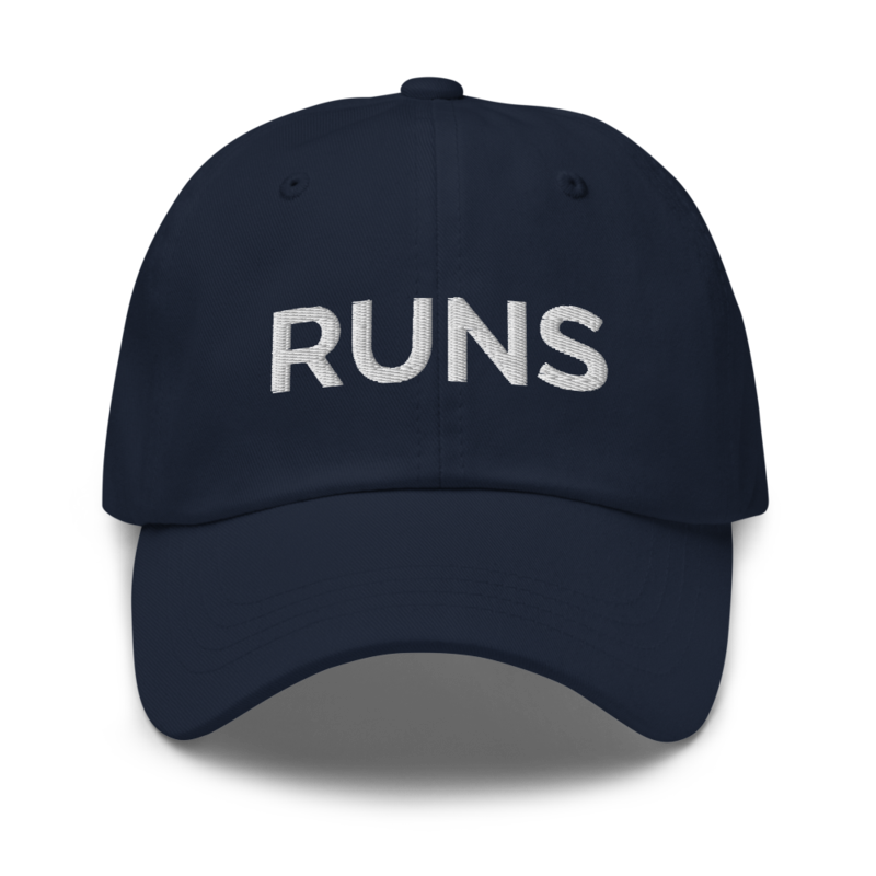 Runs Hat - Navy