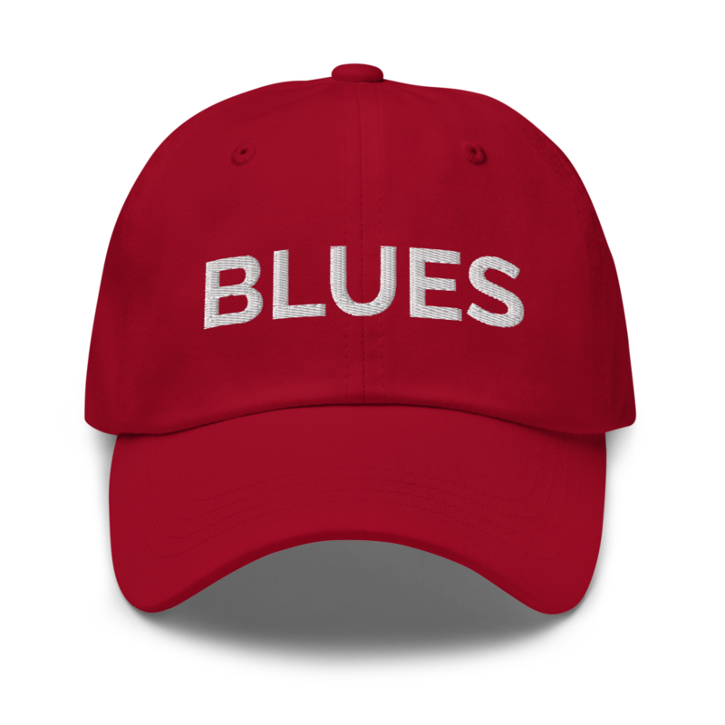 Blues Hat - Cranberry