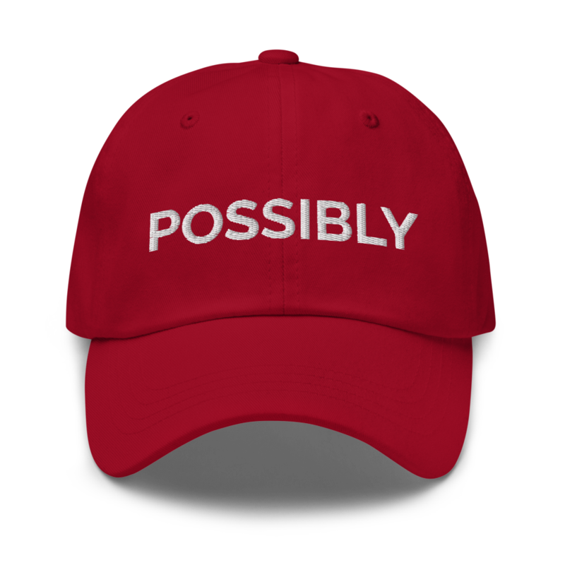 Possibly Hat - Cranberry