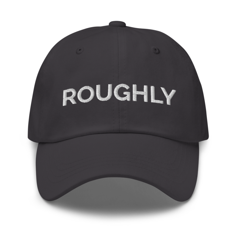 Roughly Hat - Dark Grey