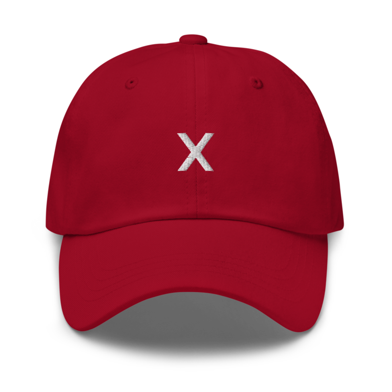 X Hat - Cranberry