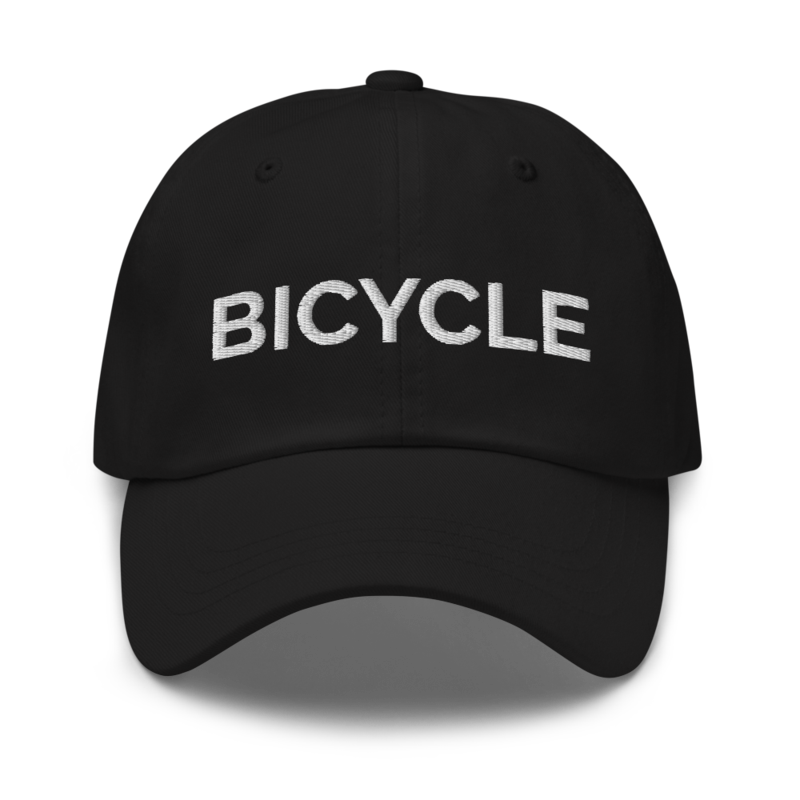 Bicycle Hat - Black