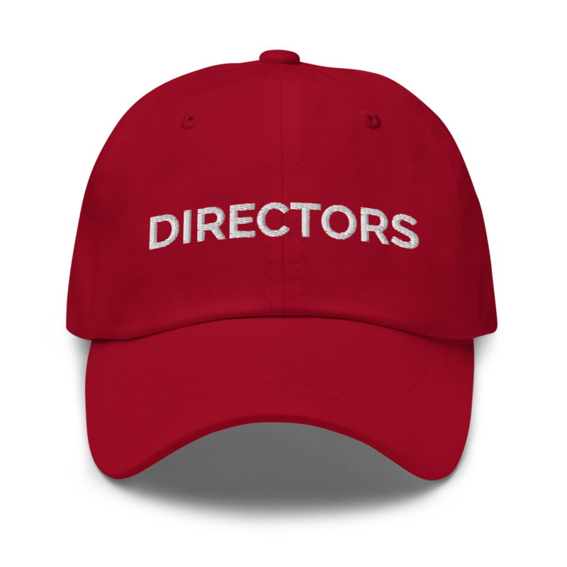 Directors Hat - Cranberry