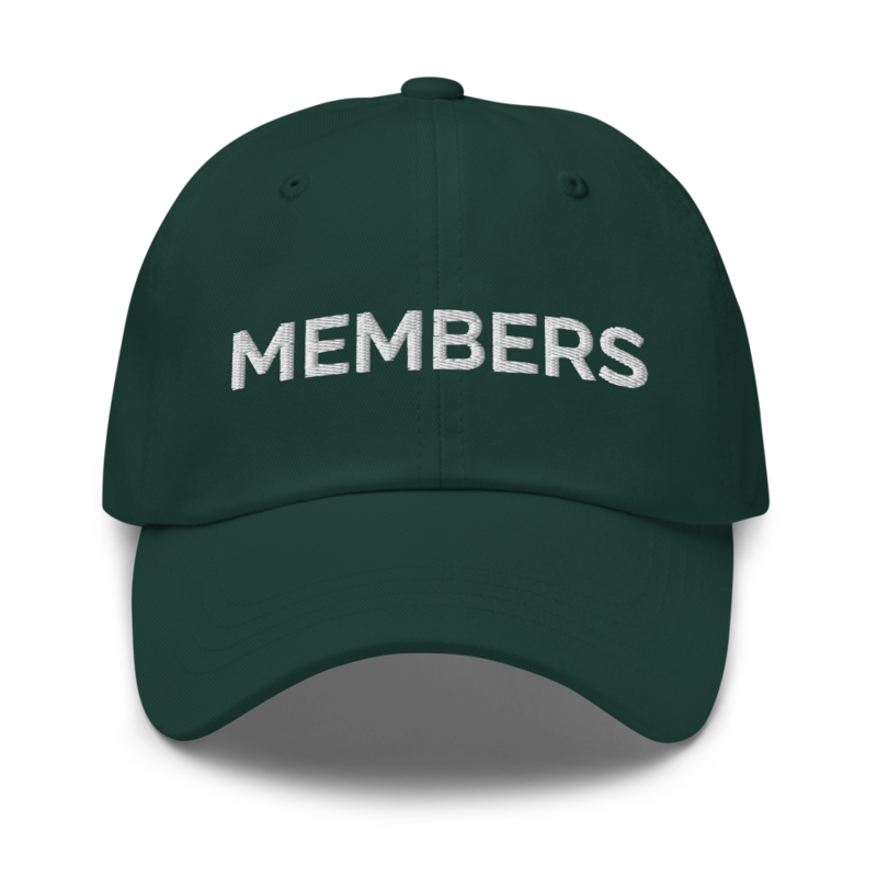 Members Hat - Spruce