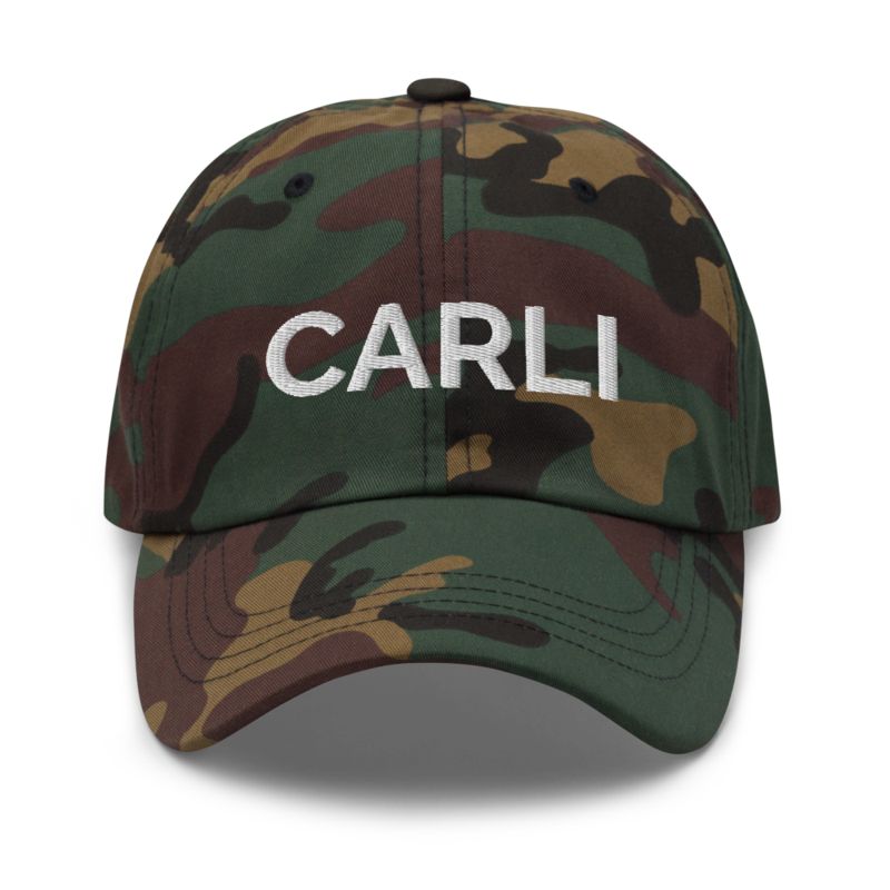 Carli Hat - Green Camo