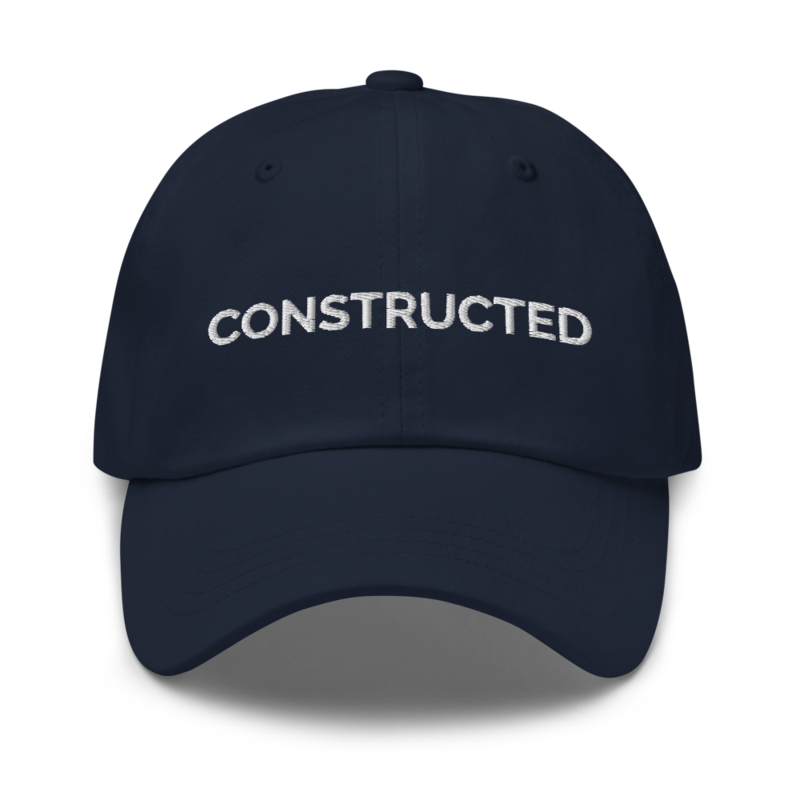 Constructed Hat - Navy