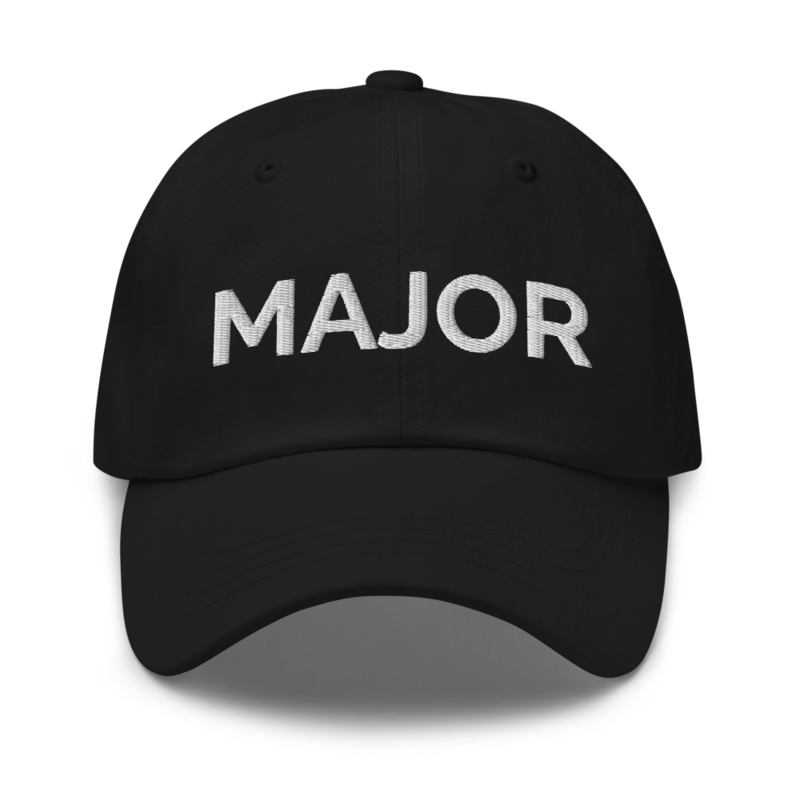 Major Hat - Black