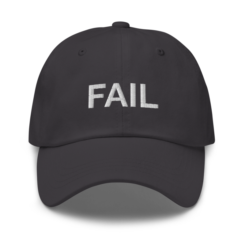 Fail Hat - Dark Grey