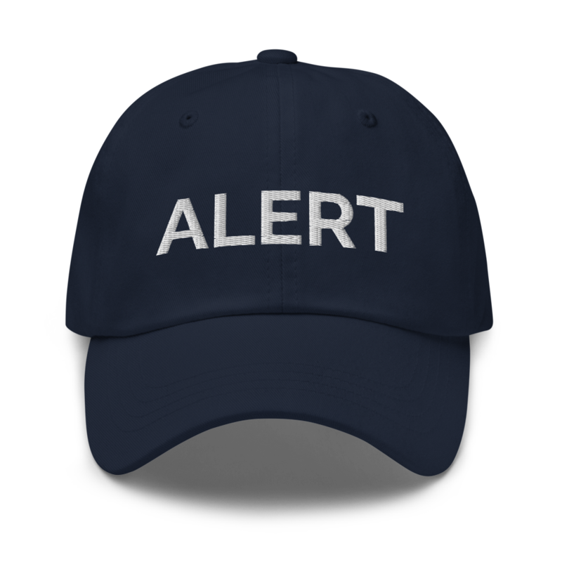 Alert Hat - Navy