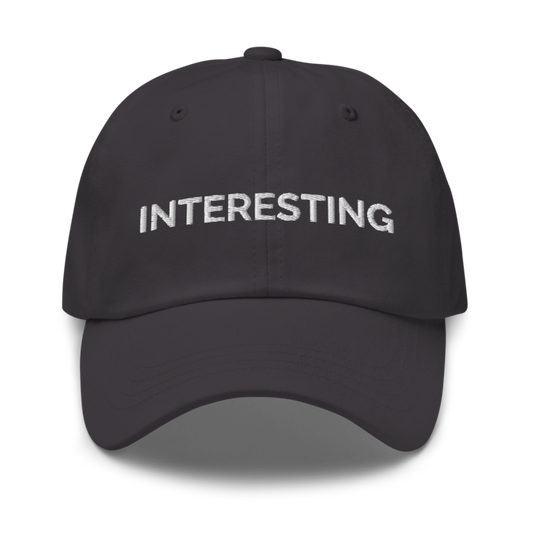 Interesting Hat - Dark Grey