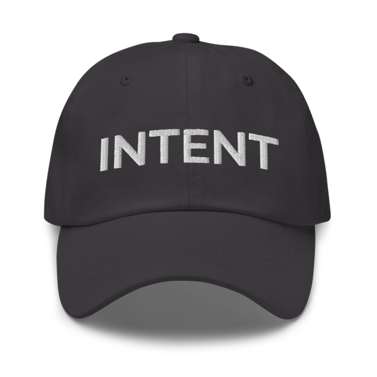 Intent Hat - Dark Grey