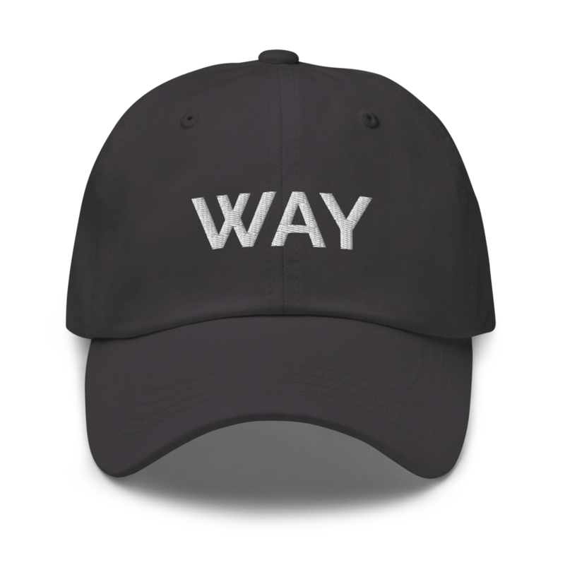 Way Hat - Dark Grey