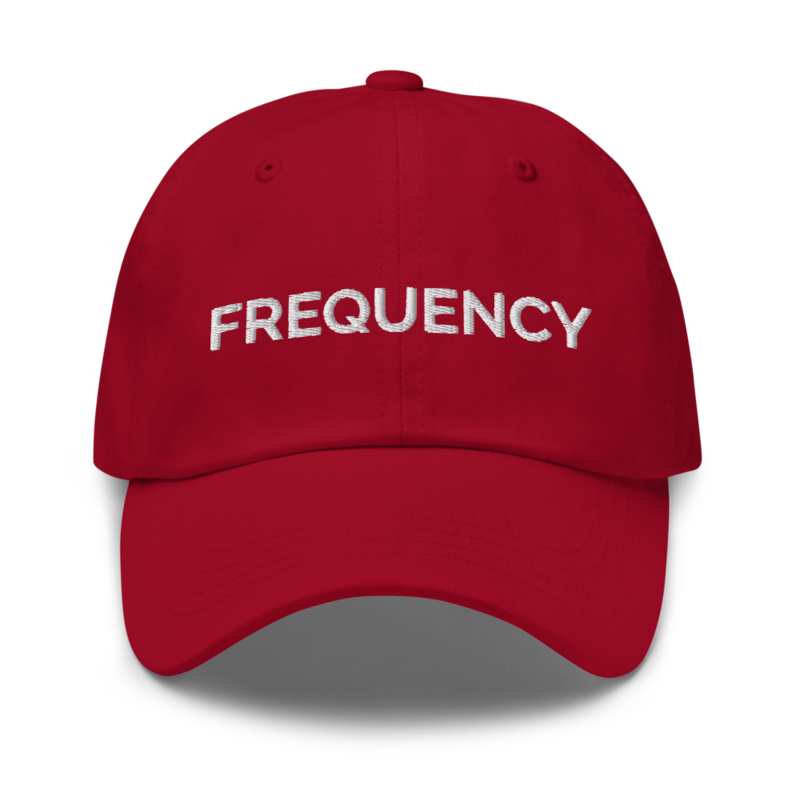 Frequency Hat - Cranberry