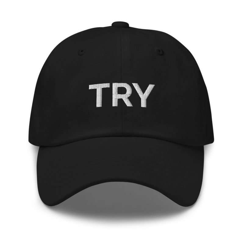 Try Hat - Black