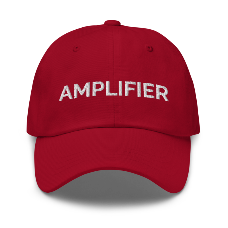Amplifier Hat - Cranberry