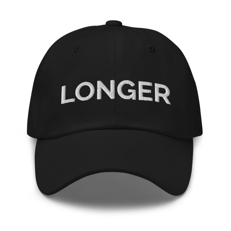 Longer Hat - Black