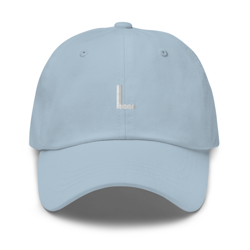 L Hat - Light Blue